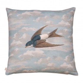 CHIMNEY SWALLOWS/SKY BLUE